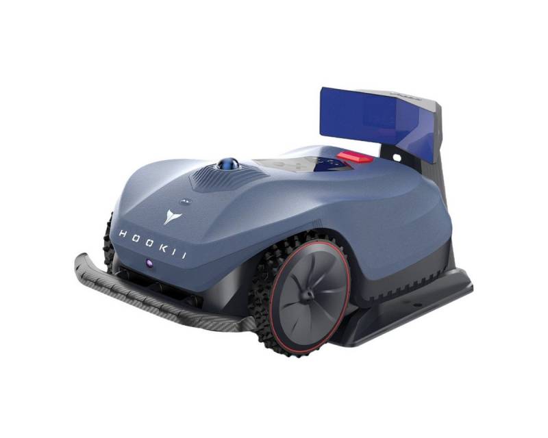 HOOKII Elektrorasenmäher Neomow X Roboter Rasenmäher mit 3D LiDAR SLAM,Vier Mähmodi,4G/WIFI, 28 cm Schnittbreite, (28 cm Schnittbreite, geeignet für Gärten bis 6000 m², 4G/WIFI/Bluetooth), Intelligente Hindernisvermeidung, dreifacher Diebstahlschutz, IPX5 von HOOKII