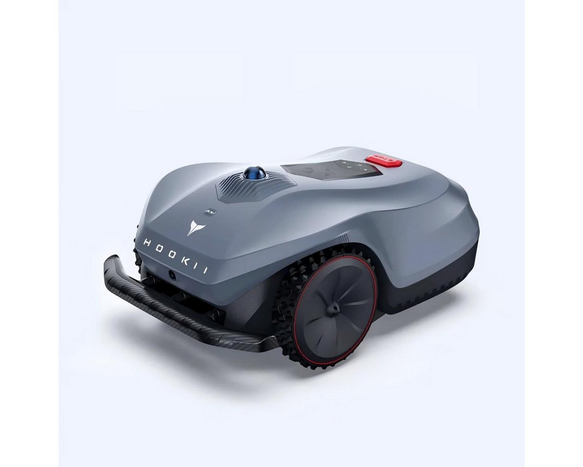 HOOKII Rasenmähroboter Neomow Mähroboter GPS - Kabellos,App-gesteuert,Intelligente Hinder, bis 6000 m² Rasenfläche, (Neomow X Pro Mähroboter Mähfläche bis zu 6000 m²,Diebstahlsicher), Intelligente Hindernisvermeidung, dreifacher Diebstahlschutz, IPX5 von HOOKII