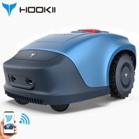 HOOKII Rasenmähroboter Schneiden des KI-Logiksystems,4400-mAh-Hochladeakku und Ladestation bis 1000 m² Rasenfläche(WIFI/Bluetooth/App Steuerung) von HOOKII