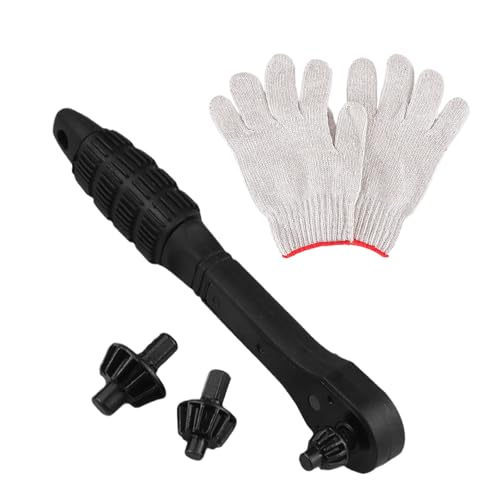 HOOLRZI 2 in 1 Chucks Key Wrench Ratsche Drill Key Set with Reversible Mechanism and Comfort Grips for Power Tool Drill Chuck Ratchet Wrench HOOLRZI 2 in 1 Chucks Key Wrench Ratsche Drill Key Set with Reversible Mechanism and Comfort Grips for Power Tool Drill Chuck Ratchet Wrench von HOOLRZI