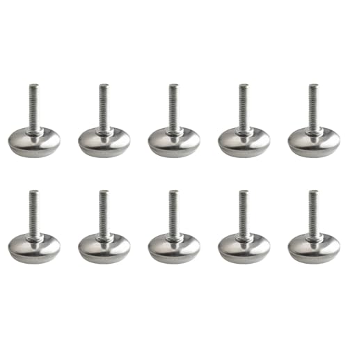 HOOLRZI 4/10 Stück verstellbare Möbelbeine, rutschfeste Tisch-/Schrankbeinpolster, Möbel, Tisch, Stuhl, Sofa, Beine, Bodenschutz von HOOLRZI
