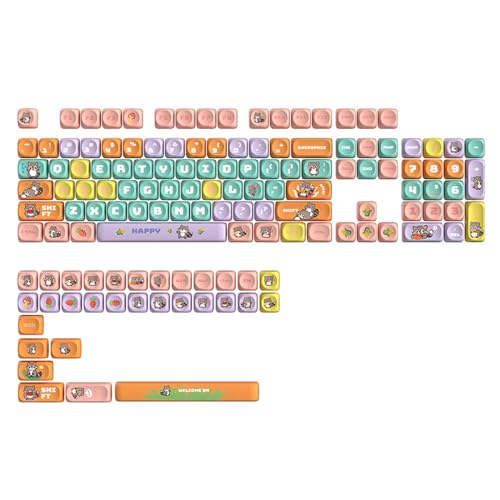 HOOLRZI Festive Bear Themed Keycaps Set PBT Sublimation Keycaps For Better Tiping Experience Suitable For Gamers And Typists High Profile Keycaps HOOLRZI Festive Bear Themed Keycaps Set PBT Sublimation Keycaps For Better Tiping Experience Suitable For Gamers And Typists High Profile Keycaps von HOOLRZI