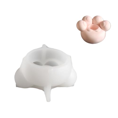 Silikonformen für Teelichthalter, Katzenkrallen/Blasen, Kerzenständer, Desktop-Ornament-Form, Epoxidharz-Formen von HOOLRZI