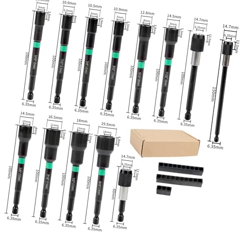 Stabile Qualitativ Hochwertige Hexagonale Shanks Socket Heads Antislip Drill Anhang Für Praktische Anwendungen Mit Magnetischer Merkmal Hoher Torques Sockel von HOOLRZI
