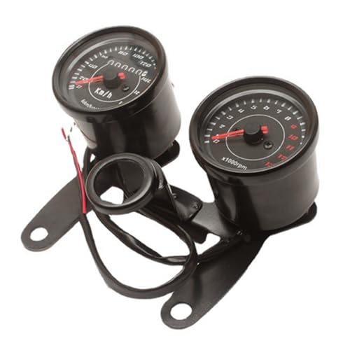 Tachometermesser Mit LED Hintergrundbeleuchtung Für Präzise Messstachmesser 2 In 1 Motorradinstrument Cluster von HOOLRZI