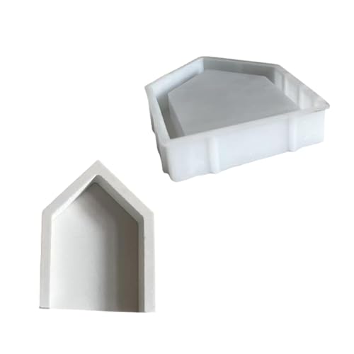Vielseitige Silikonform mit Leuchtturm-Ornamenten, stabile Lichthaus-Form für Bastelarbeiten, Kunst- und Bastelprojekte, Leuchtturm von HOOLRZI