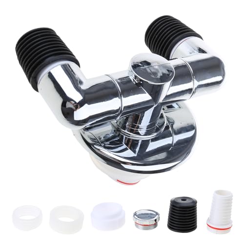 Waschmaschine Bodenablauf Adapter Rohrverbinder Abfluss Deodorants Dichtadapter K Ellenbogen Rohrverbinder Enduring Laundry Machine Floor for Laundry Sewer von HOOLRZI