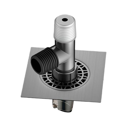 Waschmaschinen-Bodenablaufadapter, Überlaufschutz, versiegeltes Gelenk, universal, Abwasserrohrverbinder, einfach zu installieren, Waschmaschine, Bodenablaufadapter für Wäschekanalisation Waschmaschinen-Bodenablaufadapter, Überlaufschutz, versiegeltes Gelenk, universal, Abwasserrohrverbinder, einfach zu installieren, Waschmaschine, Bodenablaufadapter für Wäschekanalisation von HOOLRZI
