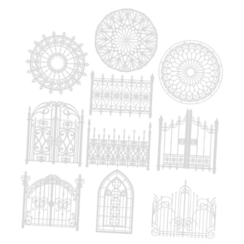 HOOTNEE 10 Stück Blumenfenster Garten Blumen Und Blattpapier, Süßes Scrapbook Papier, Strukturiertes Papier, Scrapbooking, Scrapbook Papier Und Geprägtes Strukturiertes Papier, von HOOTNEE