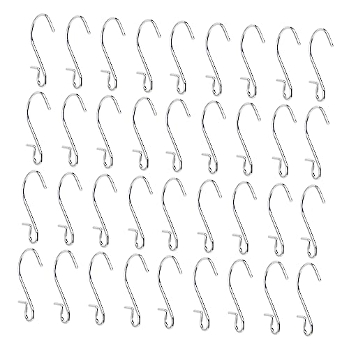 HOOTNEE 100 Stück S Haken für Küche Robuste Metallhaken zum Aufhängen von Pfannen Pflanzen und für Zuhause Büro und Garten HOOTNEE 100 Stück S Haken für Küche Robuste Metallhaken zum Aufhängen von Pfannen Pflanzen und für Zuhause Büro und Garten von HOOTNEE
