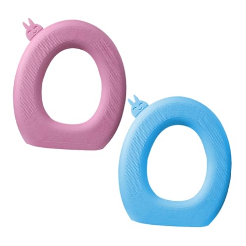 HOOTNEE 2 STÜCK Eva Wasserdichter Toilettensitzbezug Atmungsaktive Selbstklebende Wc sitzauflagen Blau Wiederverwendbare Weiche Toilettenmatten für Zuhause und Reisen HOOTNEE 2 STÜCK Eva Wasserdichter Toilettensitzbezug Atmungsaktive Selbstklebende Wc sitzauflagen Blau Wiederverwendbare Weiche Toilettenmatten für Zuhause und Reisen von HOOTNEE