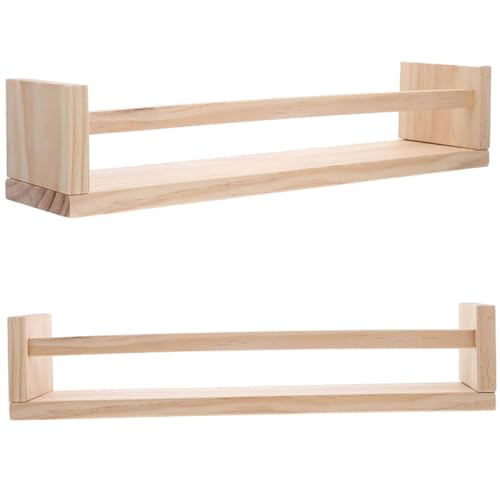 HOOTNEE 2 Stück Wandregal aus Holz Wandmontierter Organizer für Schlafzimmer und Wohnzimmer Robuste Ablage mit Modernem Design und Einfacher Installation HOOTNEE 2 Stück Wandregal aus Holz Wandmontierter Organizer für Schlafzimmer und Wohnzimmer Robuste Ablage mit Modernem Design und Einfacher Installation von HOOTNEE