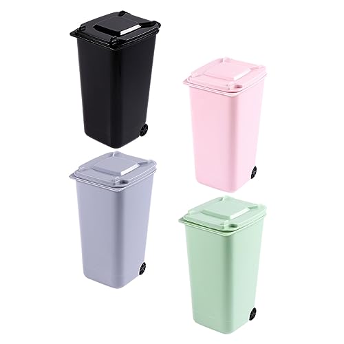 HOOTNEE 4 Stück Mini Tischmülleimer Robuste Kunststoff Abfallbehälter für Küche Büro und Auto Praktische Clamshell Design Mülleimer Zufälligen Farben Vielseitige Zufällige Zufällige Farbe HOOTNEE 4 Stück Mini Tischmülleimer Robuste Kunststoff Abfallbehälter für Küche Büro und Auto Praktische Clamshell Design Mülleimer Zufälligen Farben Vielseitige Zufällige Zufällige Farbe von HOOTNEE