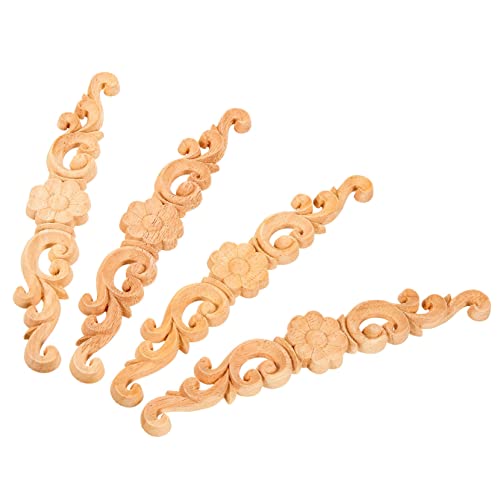 HOOTNEE 4stücke Holz-schnitzapplikationen Unbemalt Europäischer Stil Holzdekor Für Schränke Türen Möbel Betten Fenster DIY-Material Für Einweihungsgeschenke HOOTNEE 4stücke Holz-schnitzapplikationen Unbemalt Europäischer Stil Holzdekor Für Schränke Türen Möbel Betten Fenster DIY-Material Für Einweihungsgeschenke von HOOTNEE