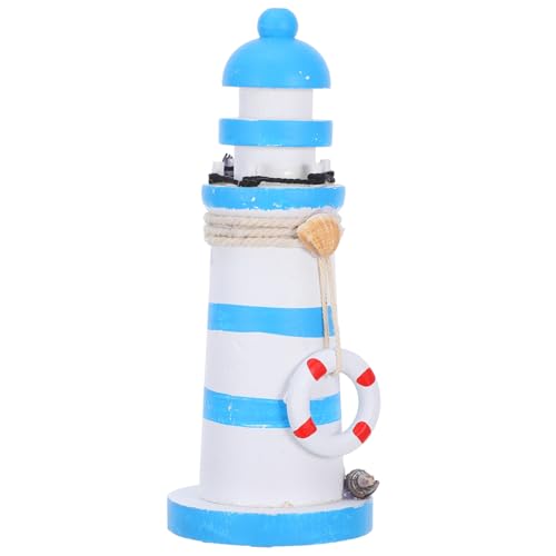 HOOTNEE Dekorativer Nautischer Leuchtturm Dekorationen Strandschmuck Leuchtturmdekoration Leuchtturm Am Strand Thematisiert Ozeandekor Leuchtturm-Modell Nautische Leuchtturmverzierung Holz HOOTNEE Dekorativer Nautischer Leuchtturm Dekorationen Strandschmuck Leuchtturmdekoration Leuchtturm Am Strand Thematisiert Ozeandekor Leuchtturm-Modell Nautische Leuchtturmverzierung Holz von HOOTNEE