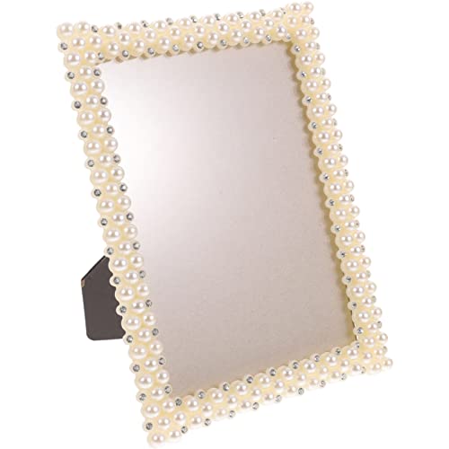 HOOTNEE Perlen-bilderrahmen Hochzeits-desktop-fotorahmen Tisch-fotodisplayrahmen Aus Harzmaterial Stabil Für Zuhause Und Reisen HOOTNEE Perlen-bilderrahmen Hochzeits-desktop-fotorahmen Tisch-fotodisplayrahmen Aus Harzmaterial Stabil Für Zuhause Und Reisen von HOOTNEE