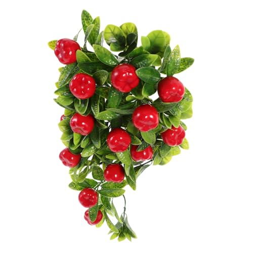 HOOTNEE Künstliche Hängende Rebe Grünes Blatt Obst Simulation Faux Obst Modell für HOOTNEE Künstliche Hängende Rebe Grünes Blatt Obst Simulation Faux Obst Modell für von HOOTNEE