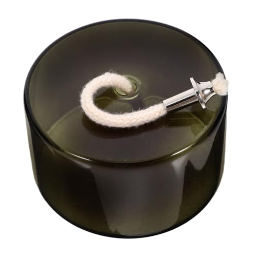 HOOTNEE Glas Öllampe Tischleuchte Petroleumlampe Vintage Dekoration Für Zuhause Party Hochzeit Glas Öl Kerzenhalter Nachfüllbar Behälter Gefäß Handwerk von HOOTNEE