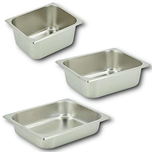 HOOZ GN Behälter 1/1 Edelstahl, 100 mm Höhe Warmhaltebehälter Essen, lebensmittelechter Gastronormbehälter aus Edelstahl, Abtropfen oder als Gareinsatz, Hitzebeständiger Gastro Behälter HOOZ GN Behälter 1/1 Edelstahl, 100 mm Höhe Warmhaltebehälter Essen, lebensmittelechter Gastronormbehälter aus Edelstahl, Abtropfen oder als Gareinsatz, Hitzebeständiger Gastro Behälter von HOOZ