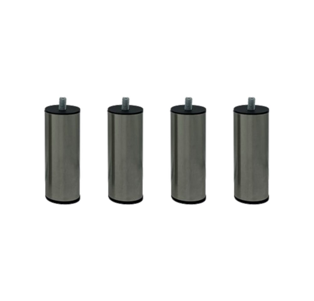 HOOZ Möbelfuß 4er Set Möbelfuß Edelstahl 10cm - höhenverstellbar HOOZ Möbelfuß 4er Set Möbelfuß Edelstahl 10cm - höhenverstellbar von HOOZ