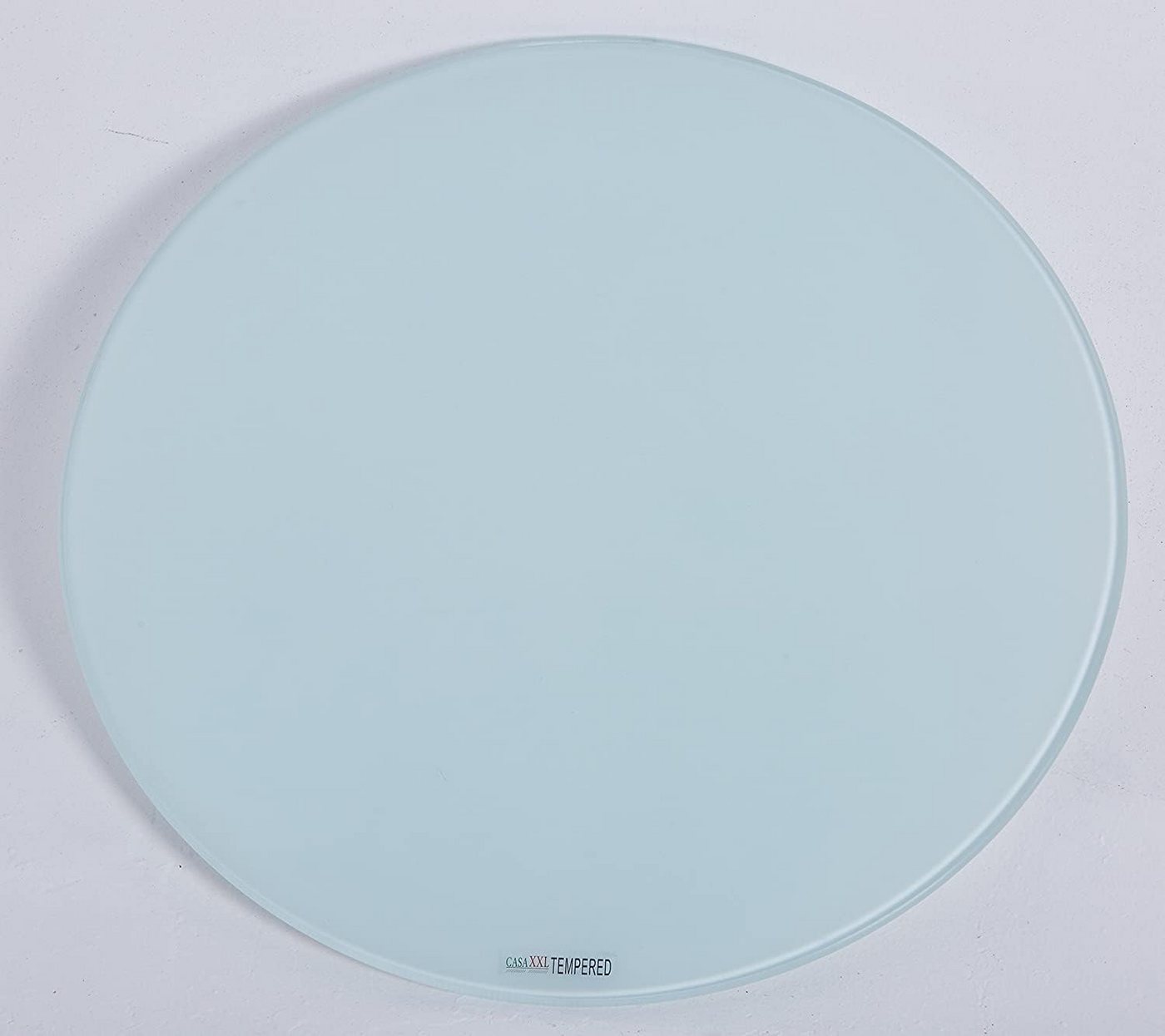 HOOZ Tischplatte aus Glas verschiedene Größen oder als Funkenschutzplatte für den Kamin (Weiß, 1 St., ESG-Sicherheitsglas), mit geschliffenen Kanten von HOOZ