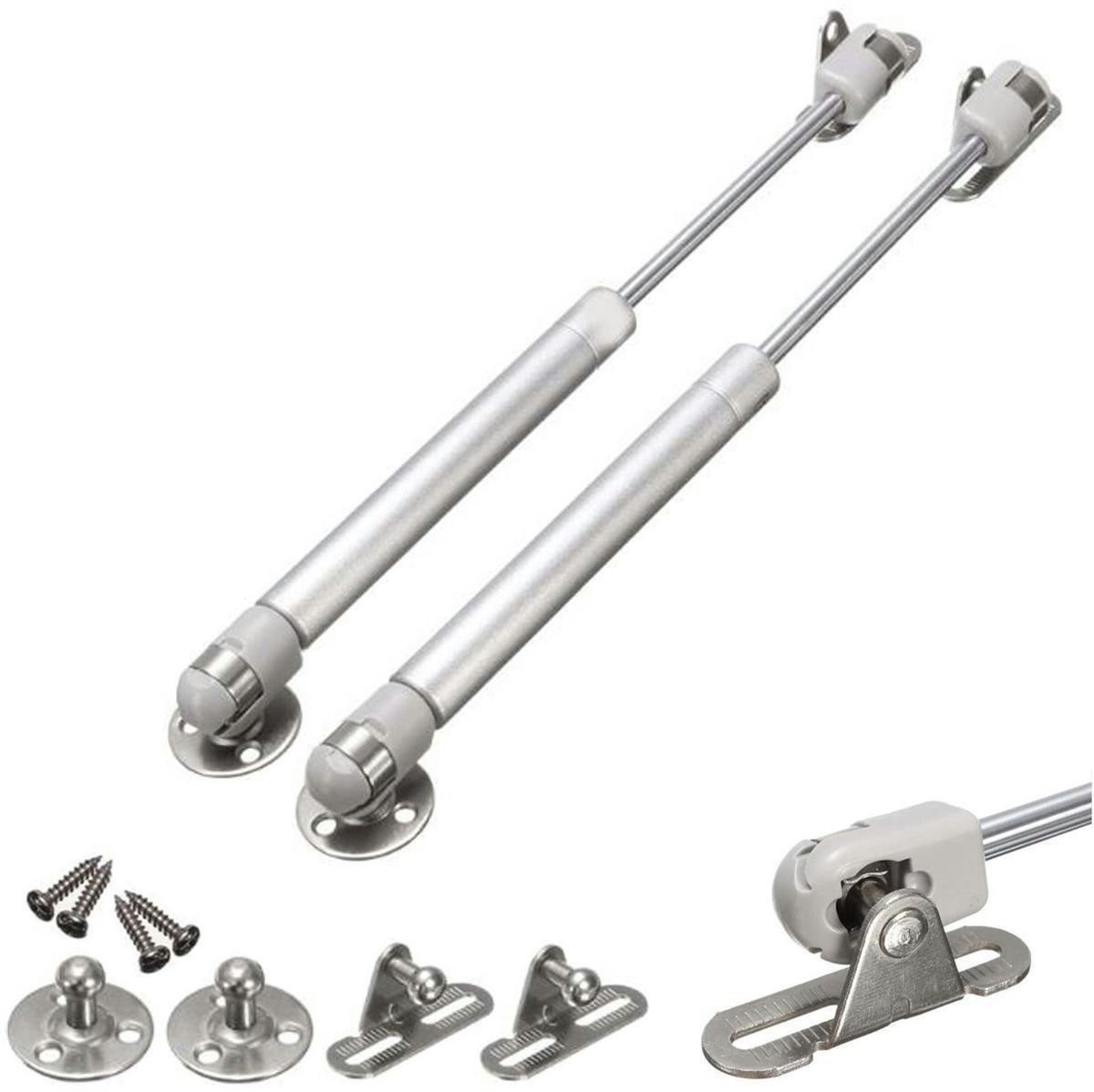 HOOZ Türbeschlag 2er Set Gasfeder 100N Gasdruckfeder Türdämpfer (2 St., 2er Set) von HOOZ