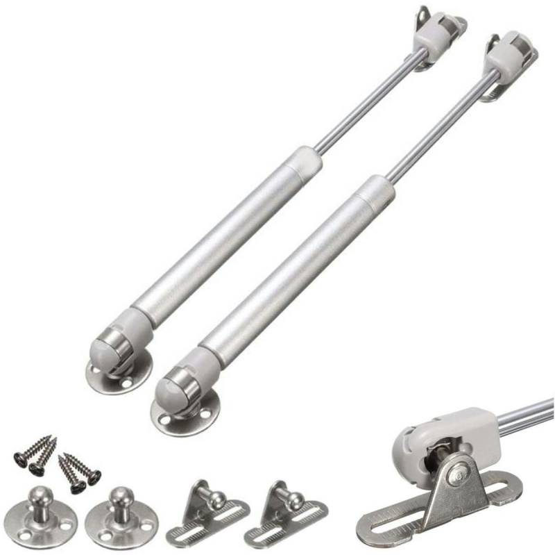 HOOZ Türbeschlag 2er Set Gasfeder 100N Gasdruckfeder Türdämpfer (2 St., 2er Set) von HOOZ