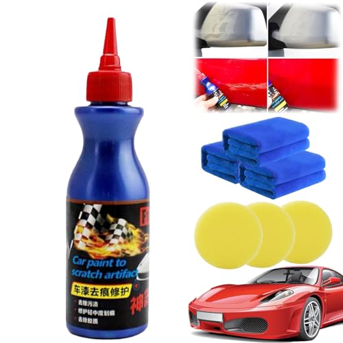 Benglatt Auto Kratzer Entferner, Car Paint To Scratch Artifact, Auto Kratzer Entferner, Scratch Repair Wax For Car, Scratch Remover For Vehicles, Car Scratch Remover Repair Agent (1PC) von HOPASRISEE