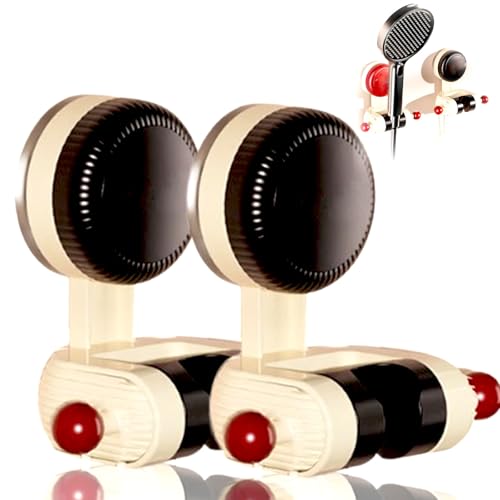 Creationg Verstellbarer Duschhalter Mit Saugnapf, 360° Drehbare Duschhalterung Für Handbrause, Abnehmbare Handbrause Und Wandmontierte Saughalterung (Schwarz-2pcs) von HOPASRISEE
