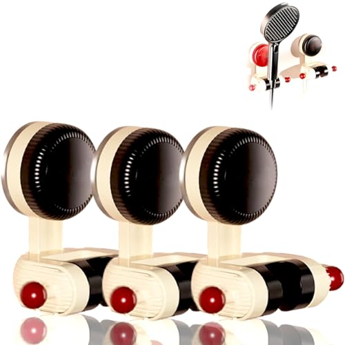 Creationg Verstellbarer Duschhalter Mit Saugnapf, 360° Drehbare Duschhalterung Für Handbrause, Abnehmbare Handbrause Und Wandmontierte Saughalterung (Schwarz-3pcs) von HOPASRISEE