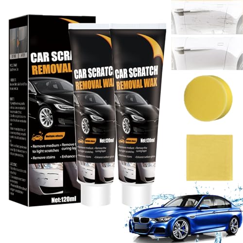 Impartnergize Car Satch Repair Paste, Kratzer Entferner Auto, Auto Kratzer Entferner, Car Scratch Repair Paste, Autolack Kratzer Entferner, Autokratzer-Reparaturpaste, Scratch Remover Auto (2) von HOPASRISEE