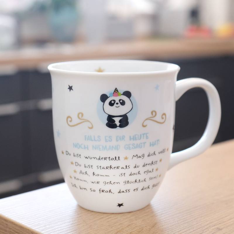 Tasse »Ich bin so froh, dass es dich gibt!« von HOPE&GLORIA