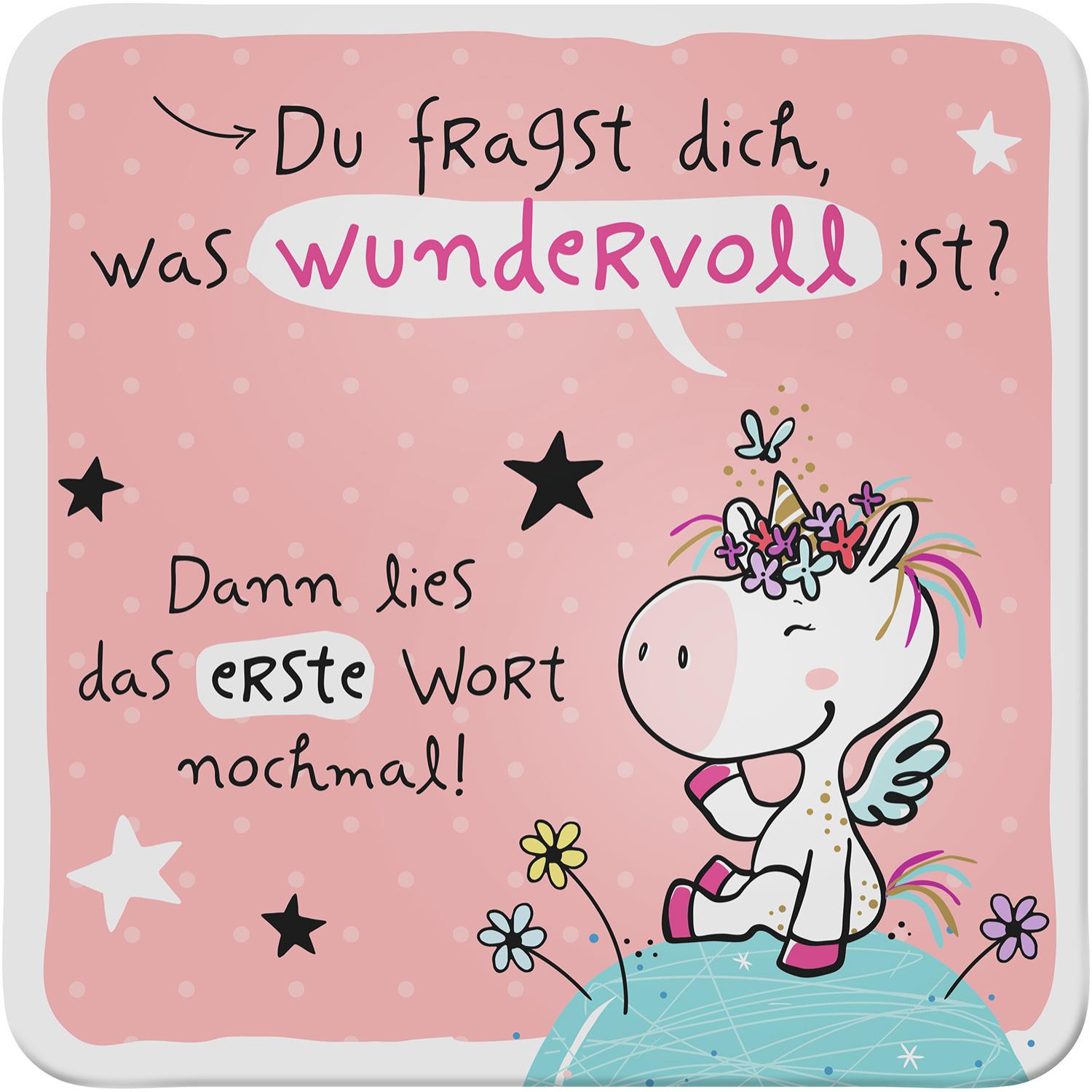 Untersetzer »Wundervoll« von HOPE&GLORIA