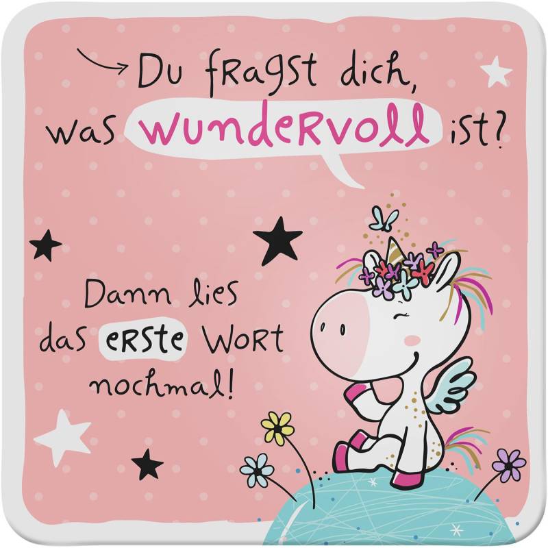 Untersetzer »Wundervoll« von HOPE&GLORIA