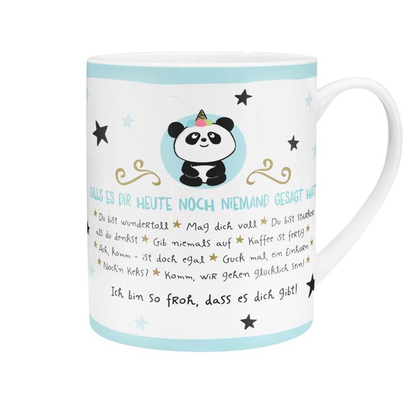 XL-Tasse »Ich bin so froh, dass es dich gibt!« von HOPE&GLORIA