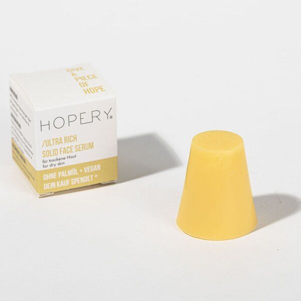 HOPERY Vegane Naturkosmetik Gesichtspflege für trockene Haut - Ultra Rich Face Serum Dry Skin von HOPERY