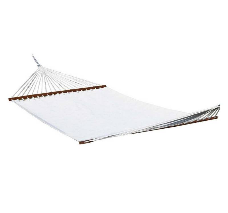 HOPLO Stabhängematte Stabhängematte natur Textilene ideal für den Swimming-Pool Bereich, wetterfest von HOPLO