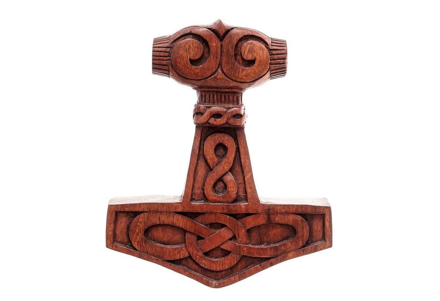 HOPLO Wanddekoobjekt Wandschmuck Thorhammer Mjölnir Spirale Wanddeko Holz Viking Handarbeit HOPLO Wanddekoobjekt Wandschmuck Thorhammer Mjölnir Spirale Wanddeko Holz Viking Handarbeit von HOPLO