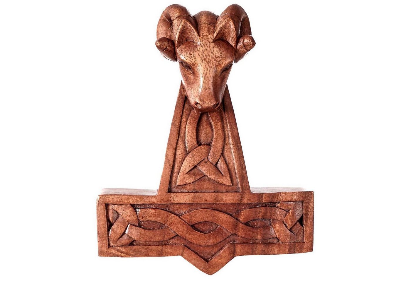 HOPLO Wanddekoobjekt Widder Hammer Thorshammer Wandschmuck Holz handgeschnitztes Ornament H HOPLO Wanddekoobjekt Widder Hammer Thorshammer Wandschmuck Holz handgeschnitztes Ornament H von HOPLO