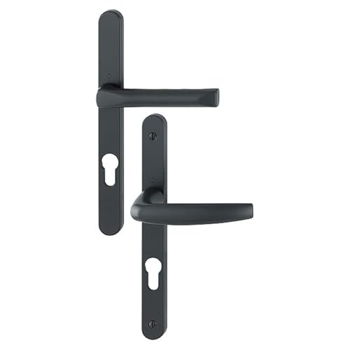 HOPPE AG KRE00007 Atlanta Fenstertür-Set 113KH/300LMSGL/1530 HOPPE schwarz matt Schlüssel i Entr.70 – EP.78-87 – 3597640 von HOPPE