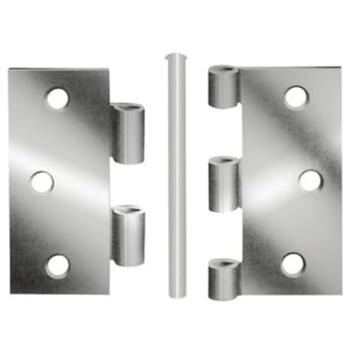 August Vormann Scharniere mit losem Stift 60 x 60 mm Nr. 614060Z (Scharnier Standardscharnier) A x B x Stärke: 63 x 63 x 1,5 mm von HOPPE