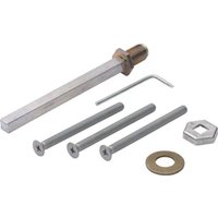 Hoppe - Befestigungsset k/g Schnellstift 2210/3310 Wechselschutzgarnituren 8 x 80 mm 37-42 mm verzinkt von HOPPE