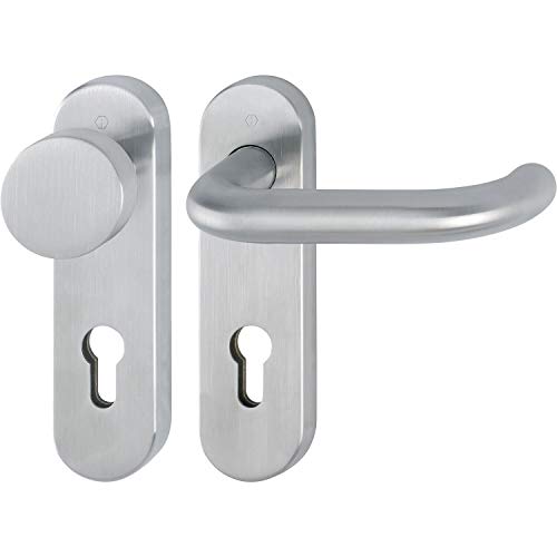 HOPPE 10721590, Edelstahl matt Objekt Wechselgarnitur PARIS mit Kurzschild PZ HOPPE 10721590, Edelstahl matt Objekt Wechselgarnitur PARIS mit Kurzschild PZ von HOPPE