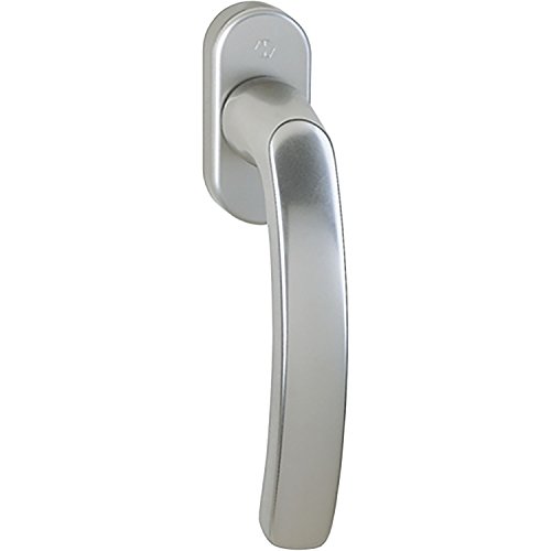 HOPPE 10761612 Fenstergriff luxembourg VarioFit, 7 mm x 32 mm - 42 mm, Silber Eloxiert von HOPPE