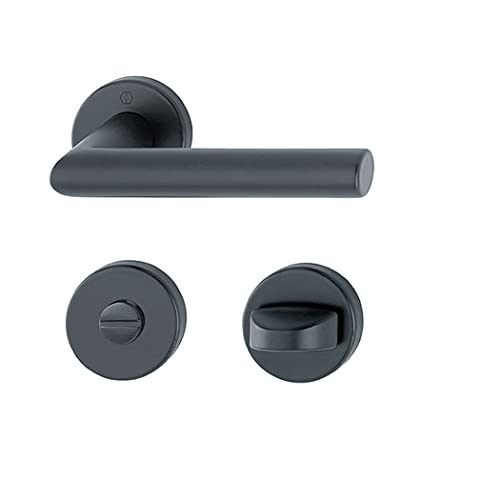 HOPPE 11717300 Drückergarnitur Amsterdam-auf Rosette WC, 37-42, schwarz satiniert HOPPE 11717300 Drückergarnitur Amsterdam-auf Rosette WC, 37-42, schwarz satiniert von HOPPE