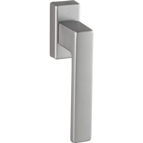 HOPPE 12151099 Fenstergriff Toulon, VK 7 x 32-42 mm, Aluminium edelstahlfarbig matt | Raster: 90 ° von HOPPE