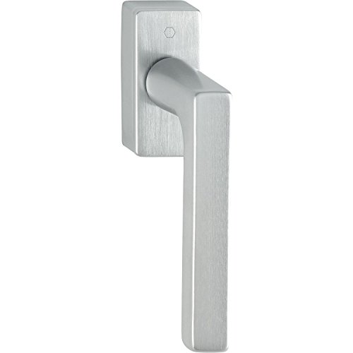 HOPPE 3484522 Fenstergriff DalLochabstands-Secustik, Vierkant 7 x 32 mm, Messing verchromt matt von HOPPE