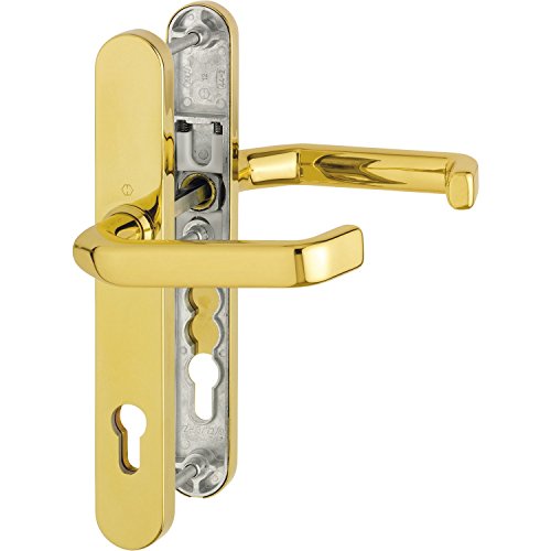 HOPPE Drückergarnitur Liverpool | PZ 92mm | Haustür-Garnitur | Schmalschild | Messing | Drücker-Drücker HOPPE Drückergarnitur Liverpool | PZ 92mm | Haustür-Garnitur | Schmalschild | Messing | Drücker-Drücker von HOPPE