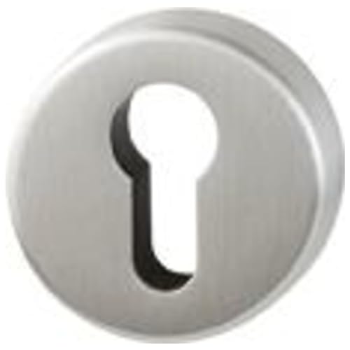 HOPPE Drücker-Rosette ø 52 mm | Edelstahl matt | Ersatz-Rosette | 1 Paar von HOPPE