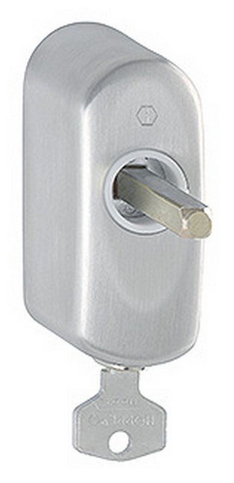 HOPPE Fensterbeschlag duraPlus, Edelstahl-Dreh-/KippRosette EUS950S SecuSelect m. Secustik von HOPPE